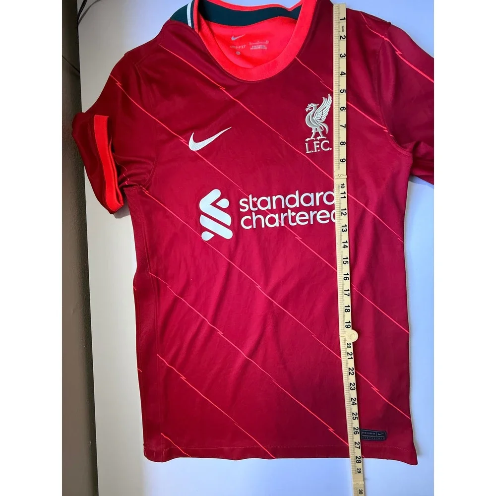 Nike Liverpool FC Soccer Jersey 2021 22 Home Red Small Dri Fit Shirt